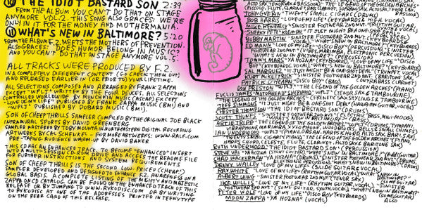 Frank Zappa : Son Of Cheep Thrills (CD, Comp, Enh, Smplr)