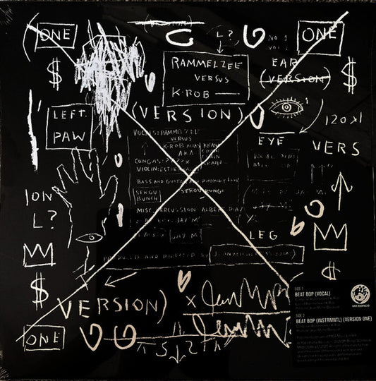 Rammellzee Vs. K-Rob : Beat Bop (12", Single, RE)