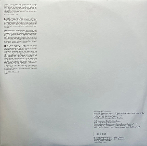 Nick Cave & The Bad Seeds : The Firstborn Is Dead (LP, Album, RE)