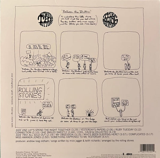 The Rolling Stones : Between The Buttons (LP, Album, RE, 180)