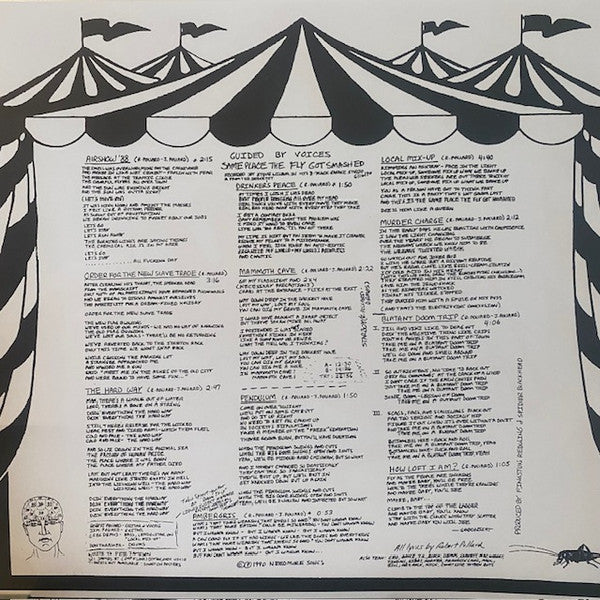 Guided By Voices : Same Place The Fly Got Smashed (LP, Album, RE)