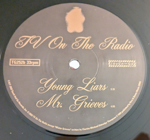 TV On The Radio : Young Liars (12", EP, RE)