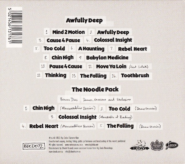 Roots Manuva : Awfully Deep (CD, Album + CD + Ltd)