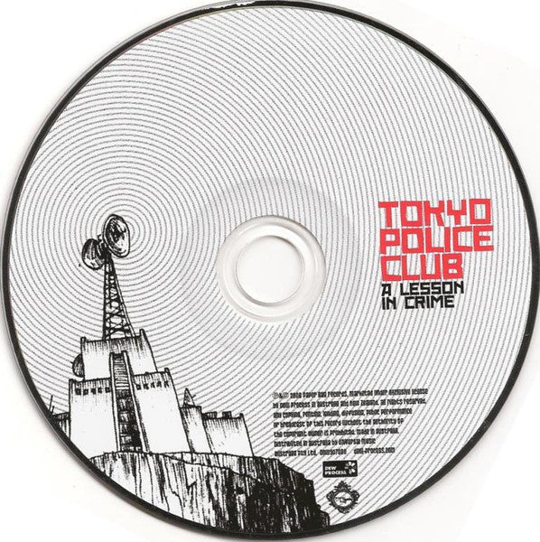 Tokyo Police Club : A Lesson In Crime (CD, EP)