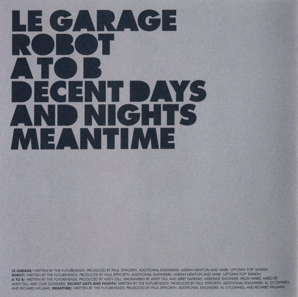 The Futureheads : The Futureheads (CD, Album)