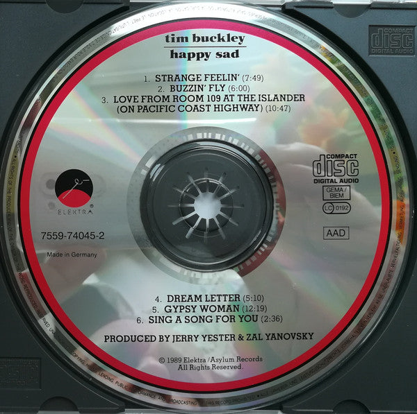 Tim Buckley : Happy Sad (CD, Album)
