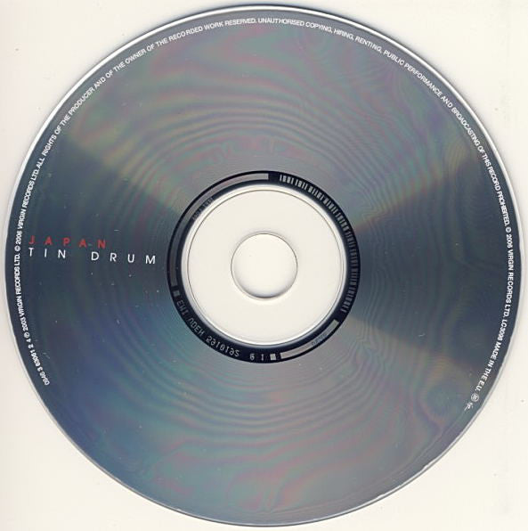 Japan : Tin Drum (CD, Album, RE, RM, Med)