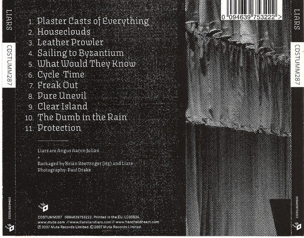 Liars : Liars (CD, Album)