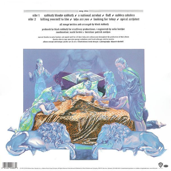 Black Sabbath : Sabbath Bloody Sabbath (LP, Album, RE, RM, 180)