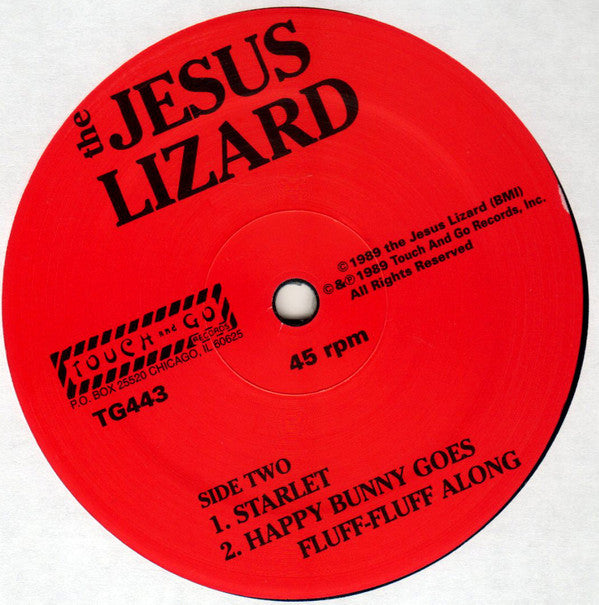 The Jesus Lizard : Pure (12", EP, RE, RM)