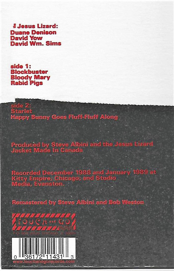 The Jesus Lizard : Pure (12", EP, RE, RM)