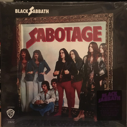 Black Sabbath : Sabotage (LP, Album, RE, RM, 180)