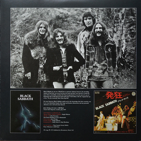 Black Sabbath : Sabotage (LP, Album, RE, RM, 180)