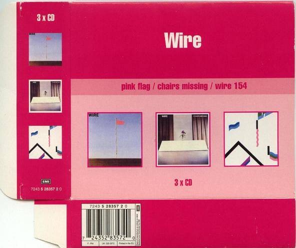 Wire : Pink Flag / Chairs Missing / Wire 154 (CD, Album, RE + CD, Album, RE + CD, Album, RE + Bo)
