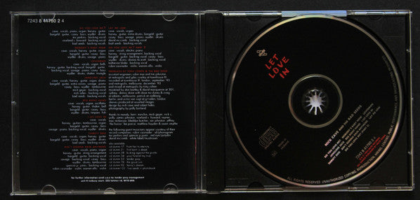Nick Cave And The Bad Seeds* : Let Love In (CD, Album, RE)