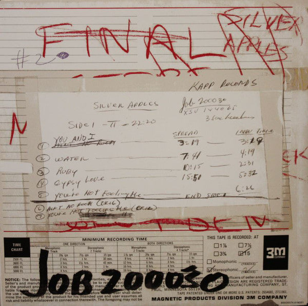 Silver Apples : Contact (LP, Album, Ltd, RE, Blu)