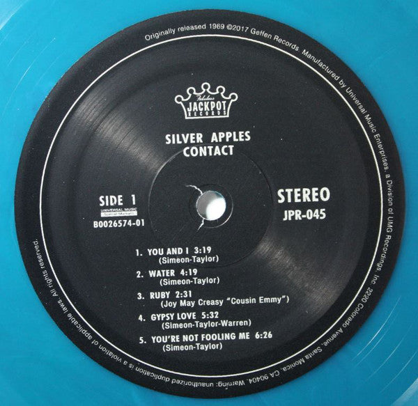 Silver Apples : Contact (LP, Album, Ltd, RE, Blu)