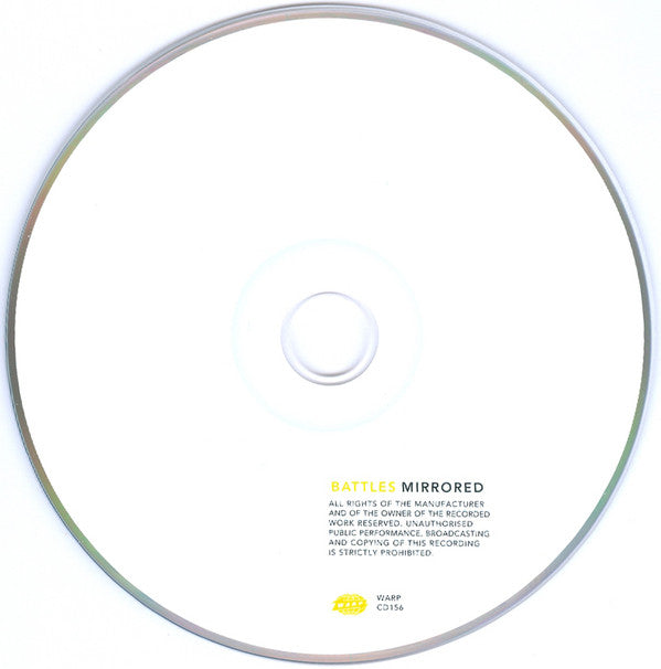Battles : Mirrored (CD, Album, RP)