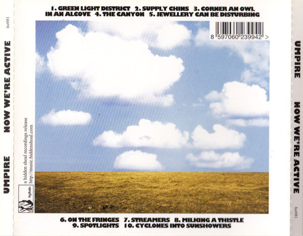 Umpire (3) : Now We're Active (CD, Album)