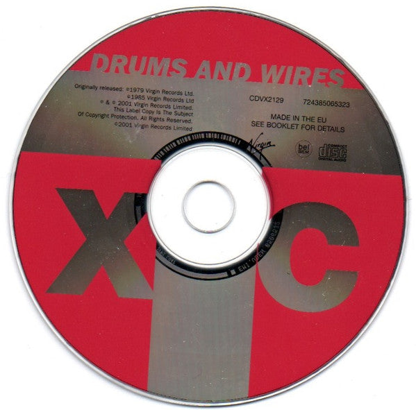 XTC : Drums And Wires (CD, Album, RE, RM, RP, Med)