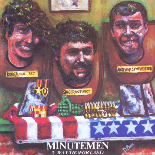 Minutemen : 3-Way Tie (For Last) (CD, Album, RP)