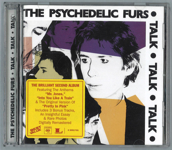 The Psychedelic Furs : Talk Talk Talk (CD, Album, RE, RM)