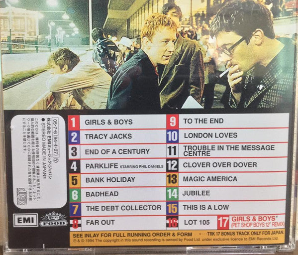 Blur : Parklife (CD, Album, RE)