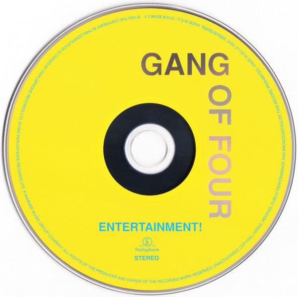 Gang Of Four : Entertainment! (CD, Album, RE, RM, RP)