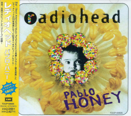 Radiohead = レディオヘッド* : Pablo Honey = パブロ・ハニー (CD, Album, RE)
