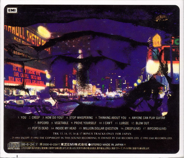 Radiohead = レディオヘッド* : Pablo Honey = パブロ・ハニー (CD, Album, RE)