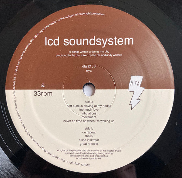 LCD Soundsystem : LCD Soundsystem (LP, Album, RE, RP, Gat)