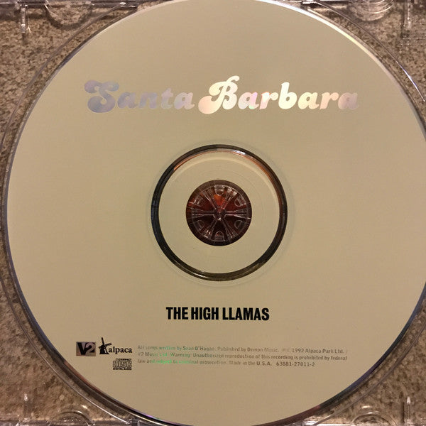 The High Llamas : Santa Barbara (CD, Album, RE)
