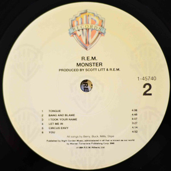 R.E.M. : Monster (LP, Album)
