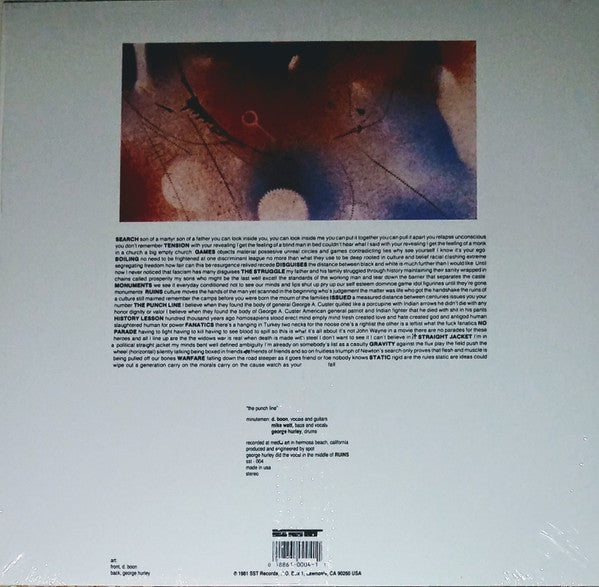 Minutemen : The Punch Line (12", Album, RE, RP)