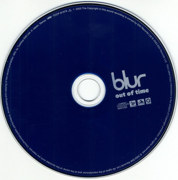 Blur : Out Of Time (CD, MiniAlbum, EP, Enh)