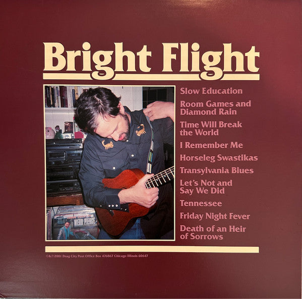 Silver Jews : Bright Flight (LP, Album, RP)