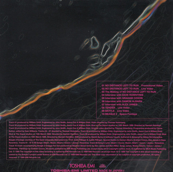 Blur : No Distance Left To Run (The Making Of) (DVD-V, Single, Reg)