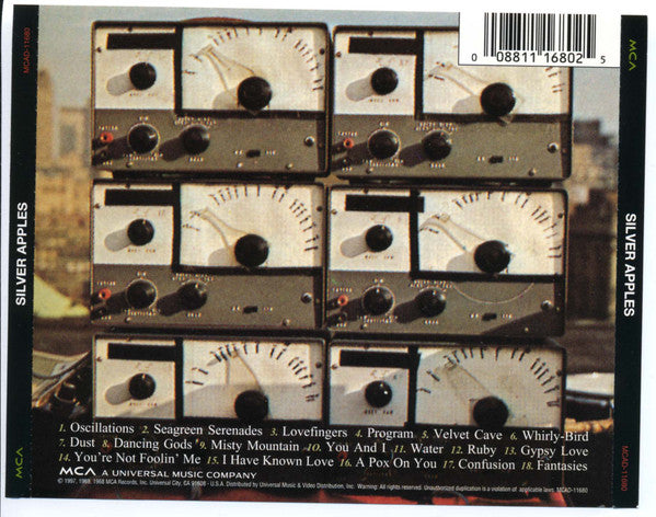 Silver Apples : Silver Apples (CD, Comp, RE, RM)