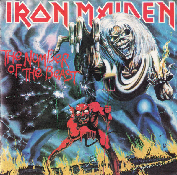 Iron Maiden : The Number Of The Beast (CD, Album, RE)