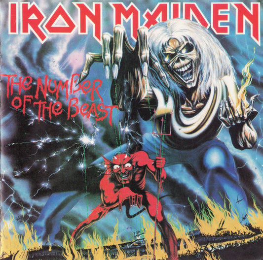 Iron Maiden : The Number Of The Beast (CD, Album, RE)