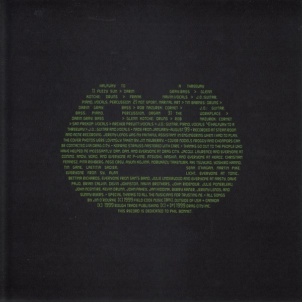Jim O'Rourke : Halfway To A Threeway (12", EP)