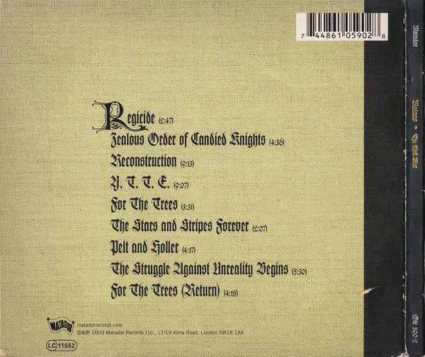 Matmos : The Civil War (CD, Album, Enh, Dig)