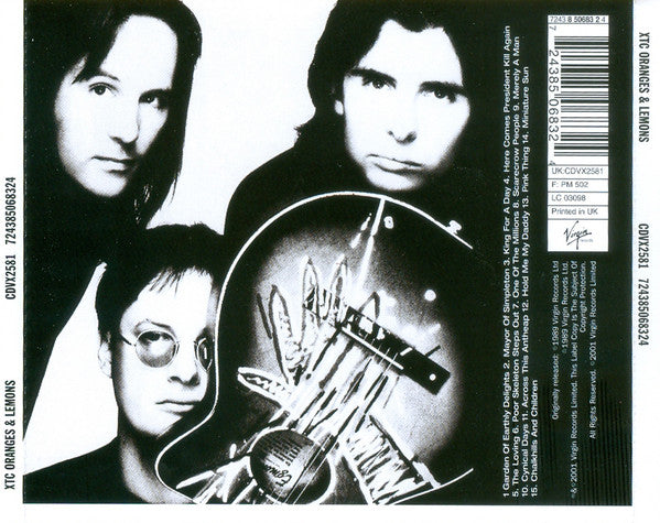 XTC : Oranges & Lemons (CD, Album, RE, RM)