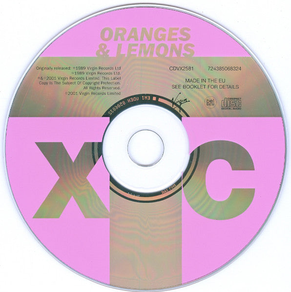 XTC : Oranges & Lemons (CD, Album, RE, RM)