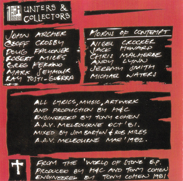 Hunters & Collectors : Hunters & Collectors (CD, Album, RE)