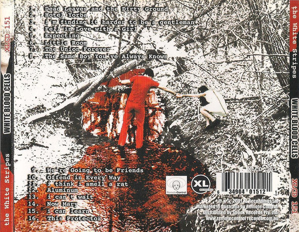 The White Stripes : White Blood Cells (CD, Album, RP)
