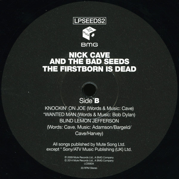 Nick Cave & The Bad Seeds : The Firstborn Is Dead (LP, Album, RE)