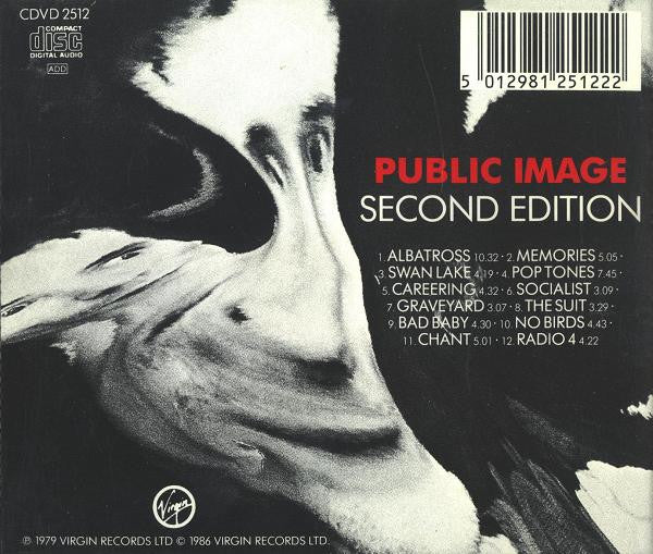 Public Image Limited : Second Edition (CD, Album, RE)