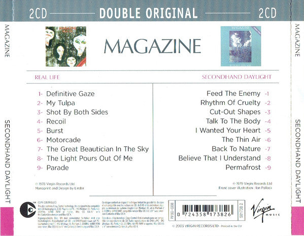 Magazine : Real Life / Secondhand Daylight (CD, Album, Copy Prot., RE + CD, Album, Copy Prot.,)