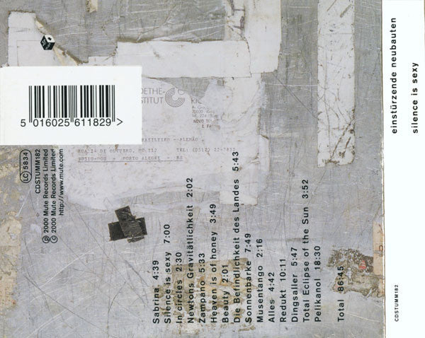 Einstürzende Neubauten : Silence Is Sexy (2xCD, Album, Dig)